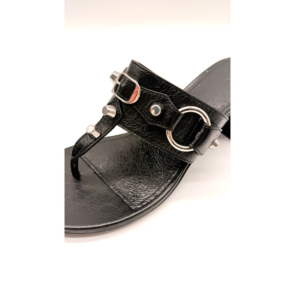 Balenciaga Women’s City Thong Sandals Black Size US 10C/IT 40C - Picture 3 of 16